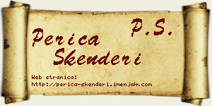 Perica Skenderi vizit kartica